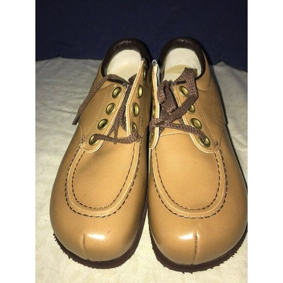 P. W. Minor Orthopedic Brown Lace Up Wedge Heel 5.5 C Wide Comfort Shoes * - Picture 5 of 8